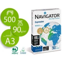 NO ES TAMAÑO FOLIO Papel multifuncion A3 Navigator 90 g/m2
