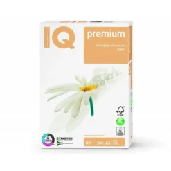 NO ES TAMAÑO FOLIO Papel multifuncion A3 IQ Premium 80g/m2 Blanco