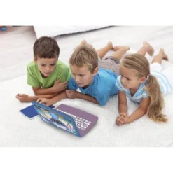 ORDENADOR PORTATIL LEXIBOOK STITCH EDUCATIVO PARLANTE BILING E CON 124 ACTIVIDADES EN INGLES Y ESPAÑOL