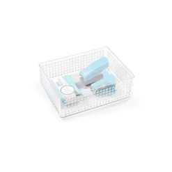 ORGANIZADOR DE SOBREMESA PLASTICFORTE TRANSPARENTE N 2 120X157X55 MM