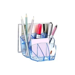 Organizador sobremesa Cep confor ice blue transparente celeste