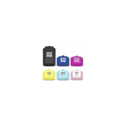 Pack fotografico 6 cartuchos HP 363 Multicolor + 150 Hojas 10x15 cm referencia Q7966EE
