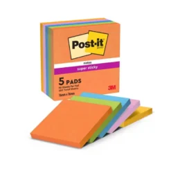 Pack de 5 blocs de Post-it ® 76 x 76 mm