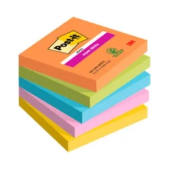 Pack de 5 blocs de Post-it ® 76 x 76 mm