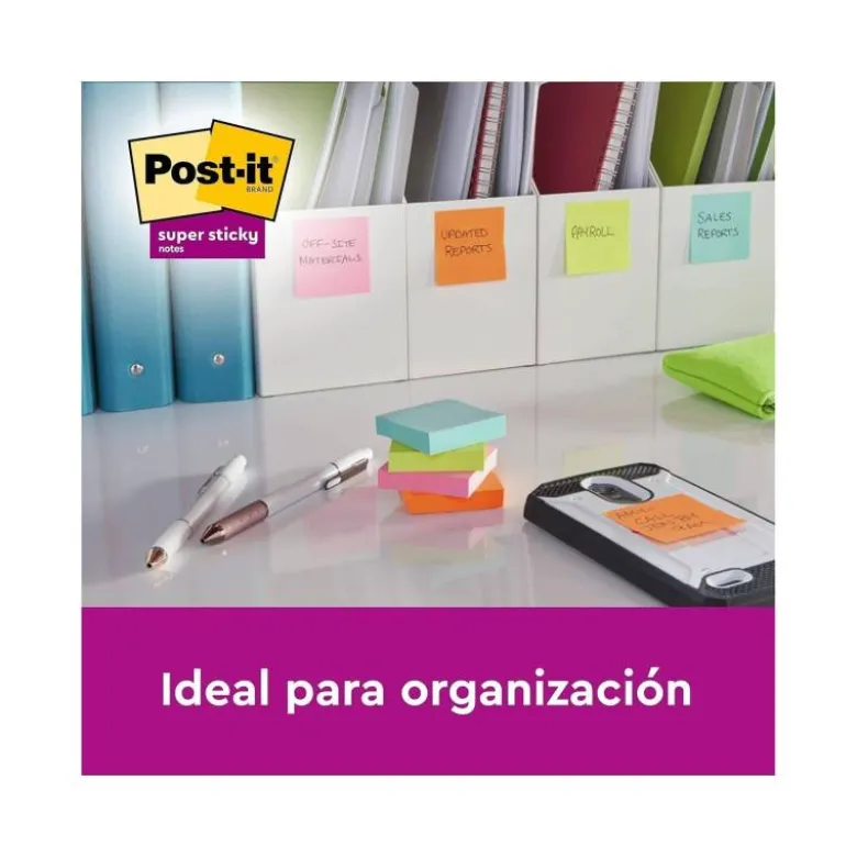 Pack de 5 blocs de Post-it ® 76 x 76 mm
