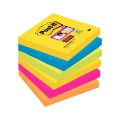 Pack de blocs Post-it ® 76 x 76 mm encelofanados