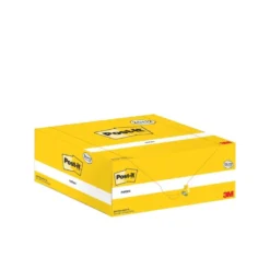 Pack promocional 24+12. Bloc de notas adhesivas quita y pon Post-it ® 76x76mm amarillo