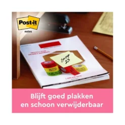 Pack promocional 24+12. Bloc de notas adhesivas quita y pon Post-it ® 76x76mm amarillo