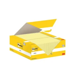 Pack promocional 24+12. Bloc de notas adhesivas quita y pon Post-it ® 76x76mm amarillo