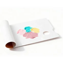PALETAS DE PAPEL DESECHABLES LIDERPAPEL PARA PINTURA 40 HOJAS GRAMAJE 58G/M2 CON AGUJERO PARA PULGAR