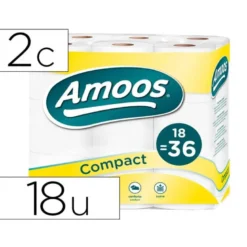 Papel higienico Amoos 2 capas