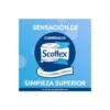 Papel higienico scottex megarrollo doble largo 2 capas paquete de 6 rollos