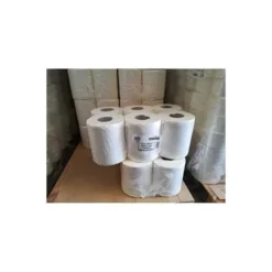 PAPEL SECAMANOS DAHI 2 CAPAS CELULOSA GOFRADA 195 MM X 145 MT PAQUETE DE 6 ROLLOS