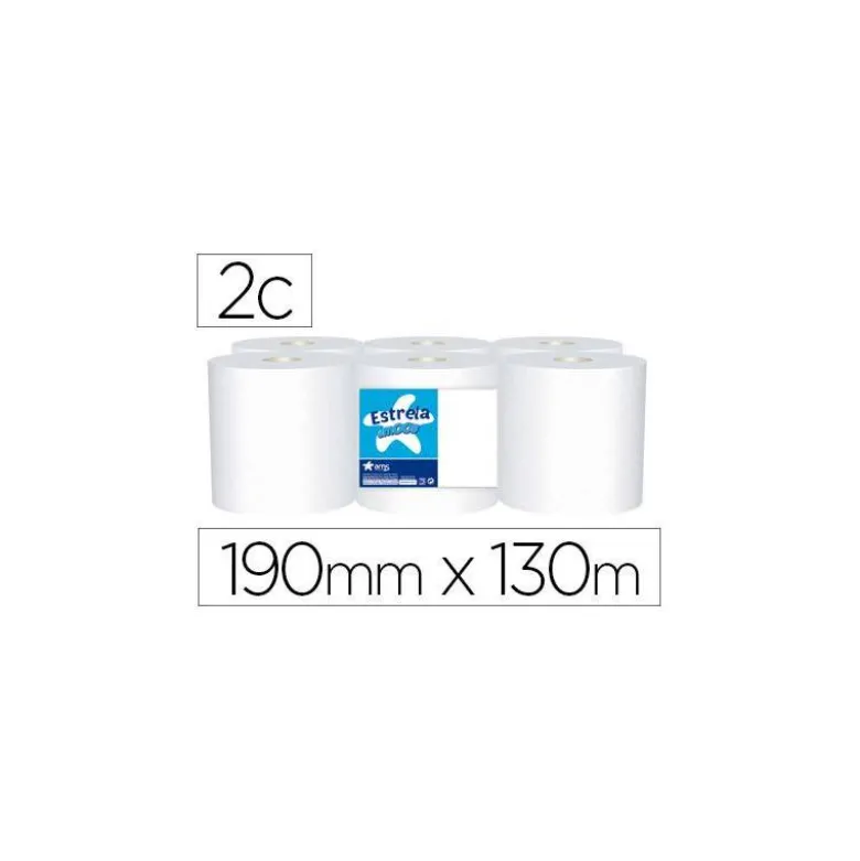 Papel secamanos marca Amoos 2 capas