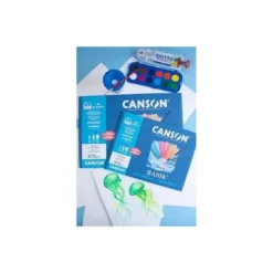 Papel acuarela Canson A3 gramaje 370 g/m2