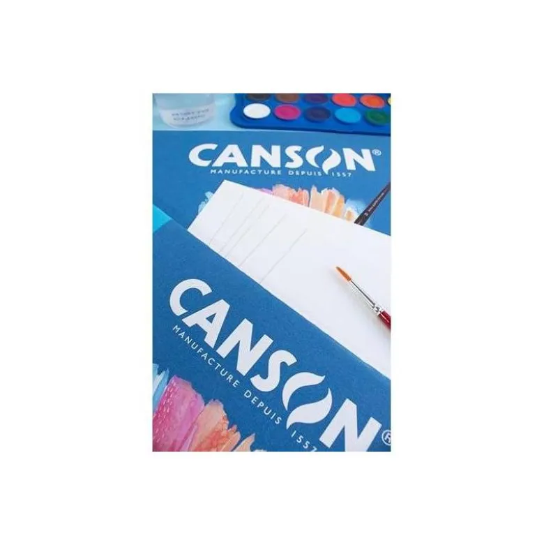Papel acuarela Canson A3 gramaje 370 g/m2