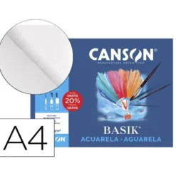 Papel acuarela Canson Din a4+ gramaje 370 g/m2