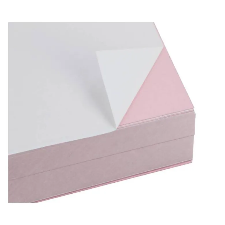 PAPEL AUTOCOPIATIVO LIDERPAPEL A4 PREALZADO DUPLICADO BLANCO Y ROSA 80 G 500 HOJAS (250 JUEGOS)