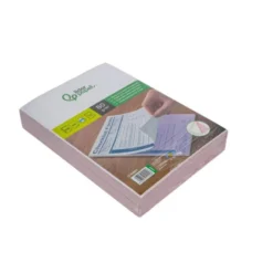 PAPEL AUTOCOPIATIVO LIDERPAPEL A4 PREALZADO DUPLICADO BLANCO Y ROSA 80 G 500 HOJAS (250 JUEGOS)
