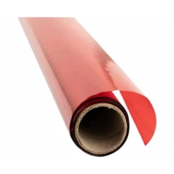 Papel celofan marca Liderpapel 60cmx10m rojo