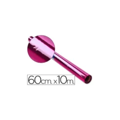Papel celofan marca Liderpapel 60cmx10m rosa