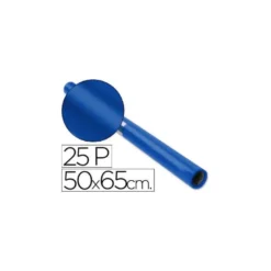 Papel charol marca Sadipal rollo azul cobalto 25 hojas