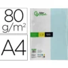 Papel color Liderpapel Color celeste A4 80 g/m2 100 hojas