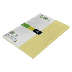 Papel color Liderpapel color amarillo A4 80 g/m2 100 hojas