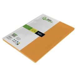 Papel color Liderpapel color naranja A4 80 g/m2 100 hojas