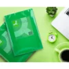 Papel color Q-connect tamaño A4 80g/m2 pack 500 hojas Verde intenso