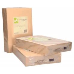 Papel color Q-connect tamaño A4 80g/m2 pack 500 hojas Crema