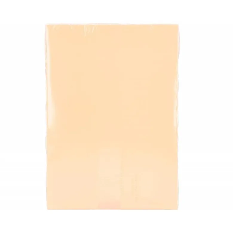 Papel color Q-connect tamaño A4 80g/m2 pack 500 hojas Crema