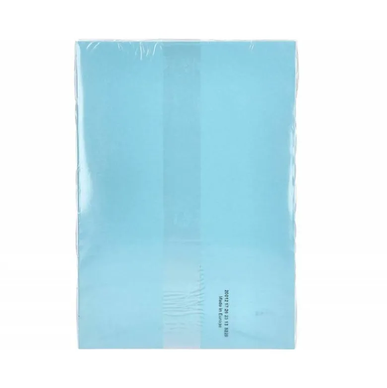 Papel color Q-connect tamaño A4 80g/m2 pack 500 hojas Celeste