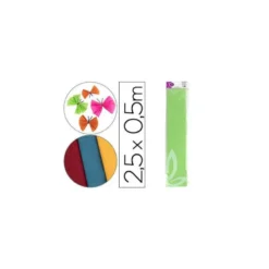 Papel crespon Liderpapel color verde claro