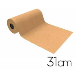 PAPEL DE REGALO BASIKA KRAFT LISO 80 MT BOBINA 31 CM