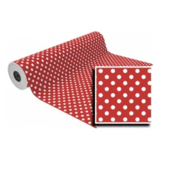 PAPEL DE REGALO BASIKA LN1501-AI BOBINA ANCHO 62 CM LONGITUD 85 M PESO 4 KG GRAMAJE 60 GR