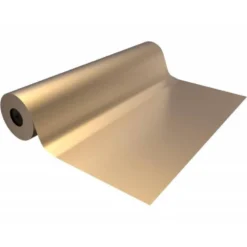 PAPEL DE REGALO BASIKA METALIZADO ORO BOBINA 62 CM