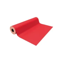 PAPEL DE REGALO BASIKA METALIZADO ROJO BOBINA 62 CM