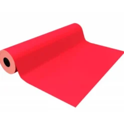 PAPEL DE REGALO BASIKA METALIZADO ROJO BOBINA 31 CM