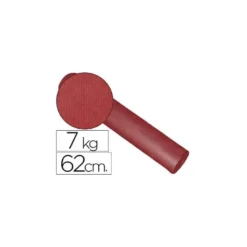 Papel de regalo kraft liso kfc bobina 62 cm 7 kg burdeos