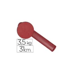 Papel de regalo kraft liso kfc bobina 31 cm 3,5 kg burdeos
