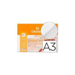 Papel dibujo Canson Basik A3 de 130gr