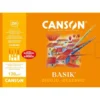 Papel dibujo Canson 230x325 mm gramaje 130g/m2 con recuadro