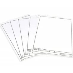 Papel dibujo liderpapel 210x297mm 150g/m2 con cajetin