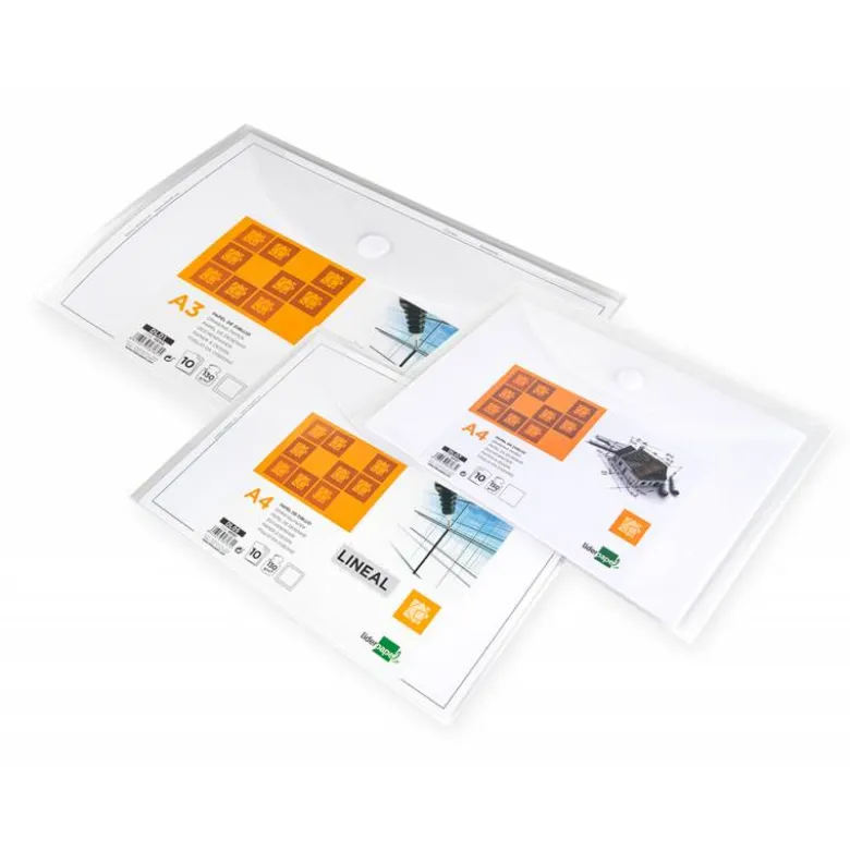 Papel dibujo liderpapel 210x297mm 150g/m2 sin recuadropack de 10