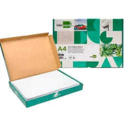 PAPEL DIBUJO LIDERPAPEL 210X297 MM 130 GR SIN RECUADRO DIN A4 HOJA
