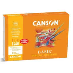 Papel dibujo marca Canson 325x460 mm 130g/m2