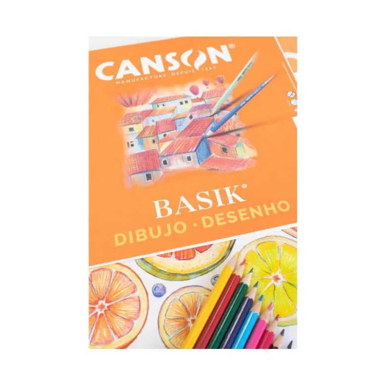 Papel dibujo marca Canson 325x460 mm 130g/m2