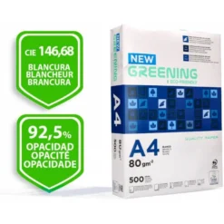 Papel Din A4 Greening 80gr 500 Hojas