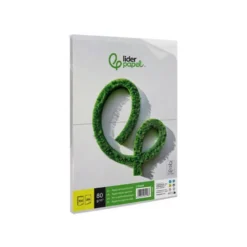 Papel DIN A4 Microperforado Liderpapel 80gr 500 hojas